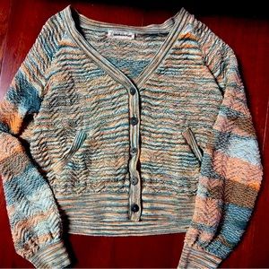 Misha and puff fisherman’s cardigan kids 8/9